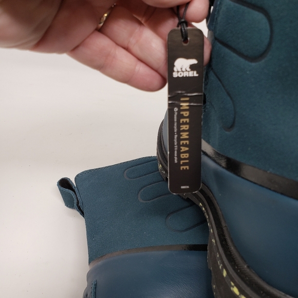 Sorel Lennox Street Lace-Up Hiking Boots size 7 NEW - Picture 8 of 10